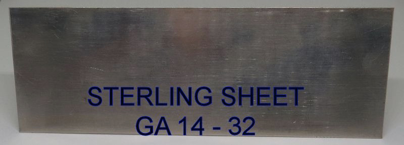 SHEET - Sterling Silver 925 (per ounce) Silversmithing, Supplies, Sterling, Wire, Round, 925, Jewelry, Metals, Metalsmithing 